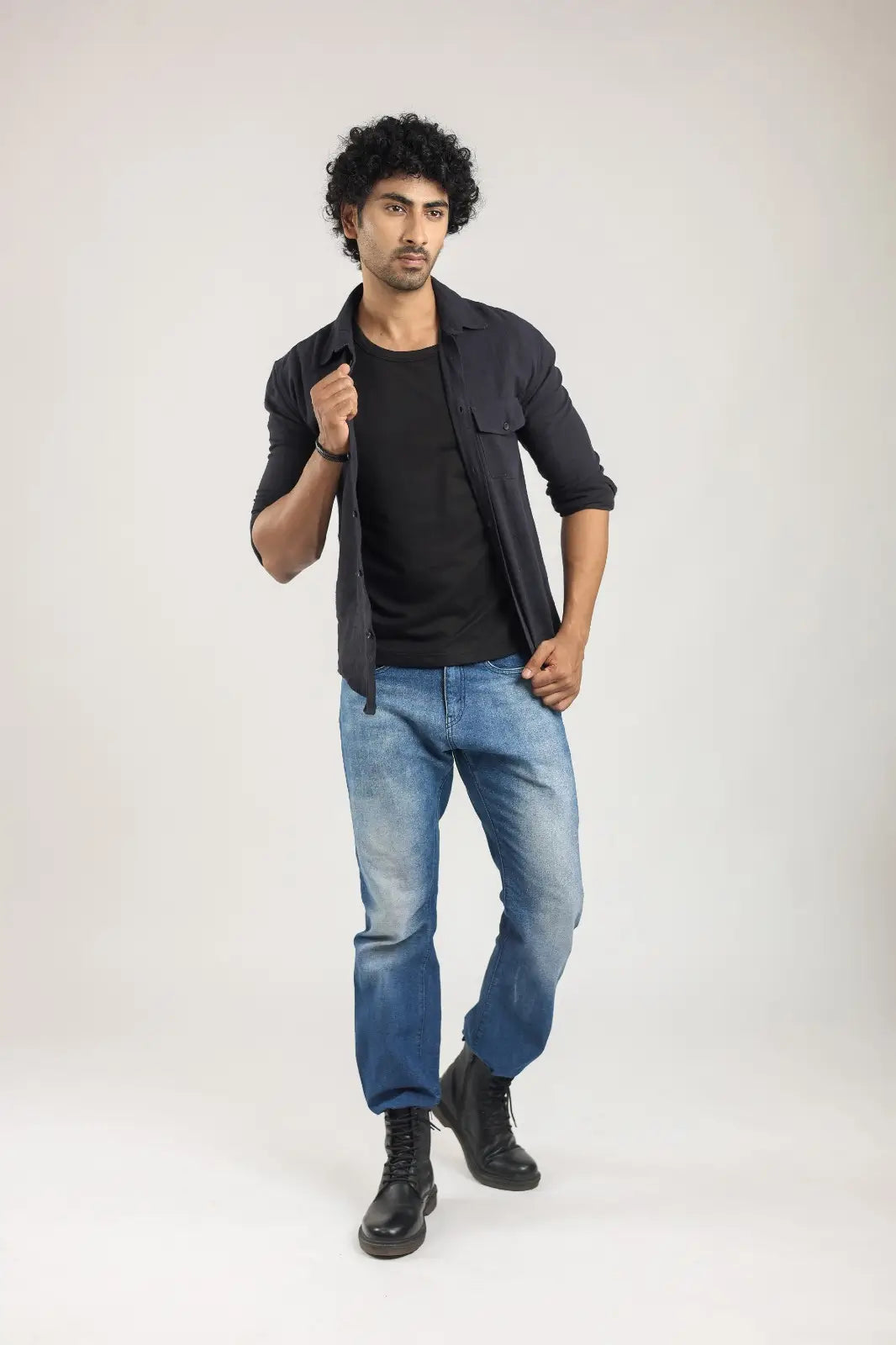 REGULAR FIT DOUBLE POCKET SHIRT