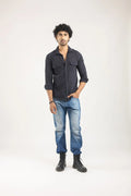 REGULAR FIT DOUBLE POCKET SHIRT