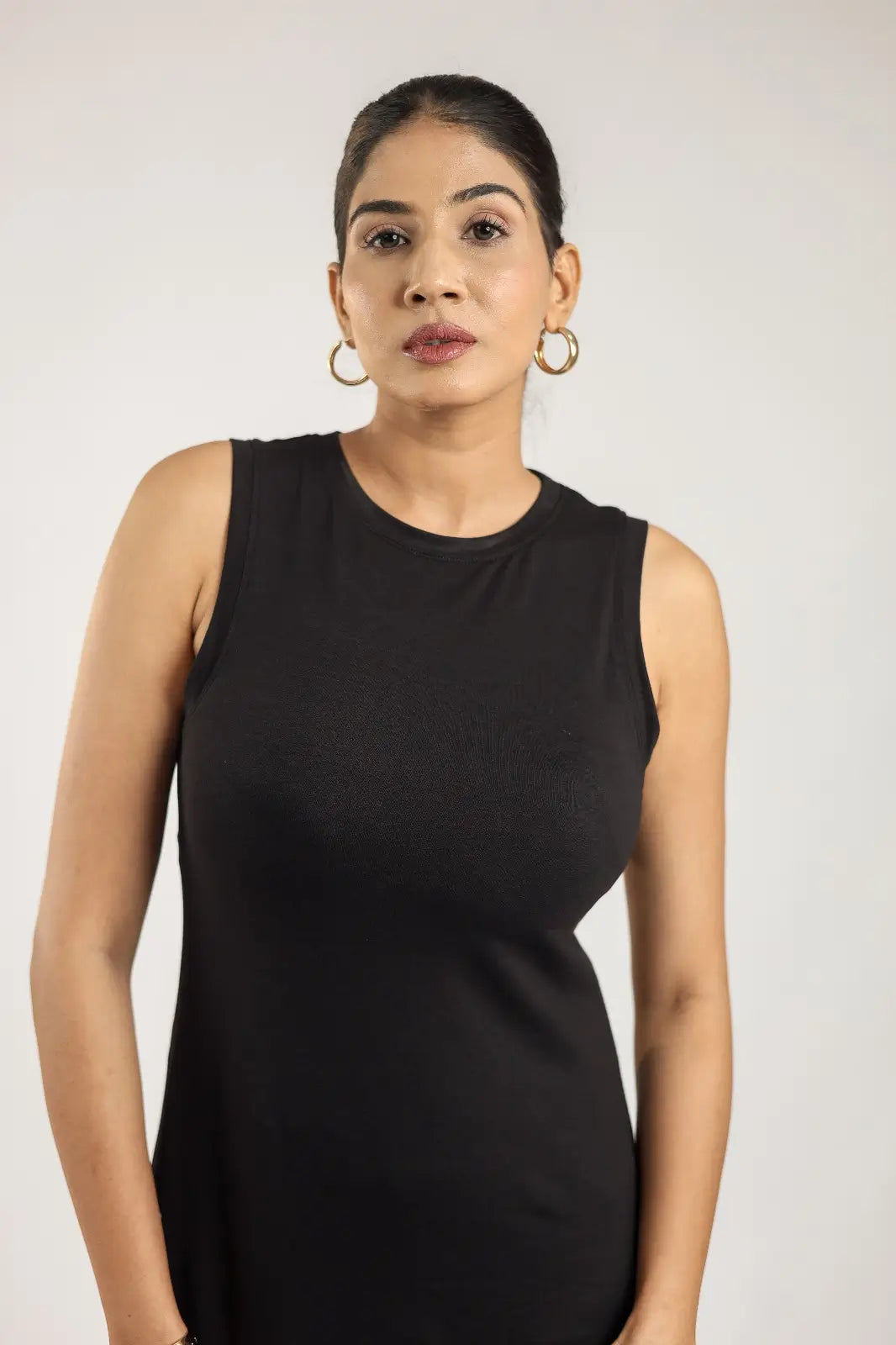 Sleeveless T-shirt Dress